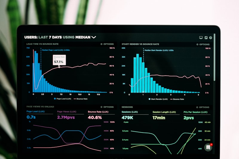 Data tertata menjadi grafik